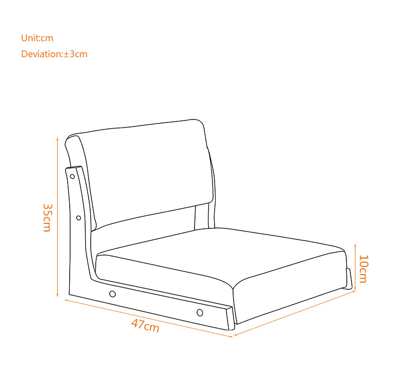 MerryRabbit -日式榻榻米實木椅 MR-034 Japanese tatami solid wood mini sofa  [3-7工作天特快派送]