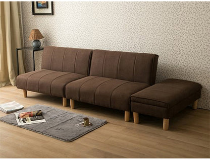MerryRabbit - 多功能可摺疊三人位布藝梳化組合套裝MR-1239 3 Seaters Fabric Sofa Set with Storage Ottoman