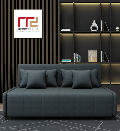 MerryRabbit - 165cm多功能褶疊儲物布藝梳化床MR-6079 Multi-functional Foldable Storage Fabric Sofa Bed