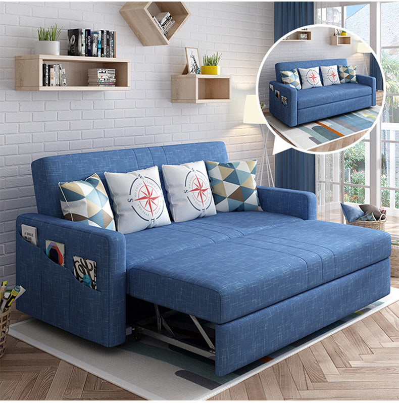 MerryRabbit - 145cm多功能布藝兩座位活動梳化床MR-7259 2 seater Multi - functional fabric sofa bed