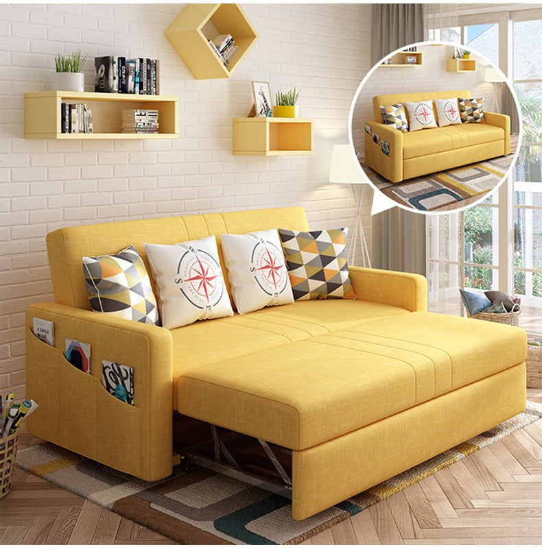 MerryRabbit - 145cm多功能布藝兩座位活動梳化床MR-7259 2 seater Multi - functional fabric sofa bed