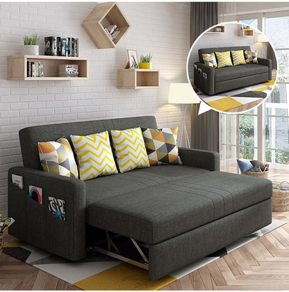 MerryRabbit - 175cm多功能布藝三座位活動梳化床MR-7259 3 seater Multi - functional fabric sofa bed