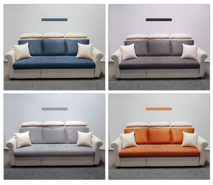 MerryRabbit - 多功能可折疊布藝沙發 MR-7357 Multi - functional 3 seater fabric sofa bed