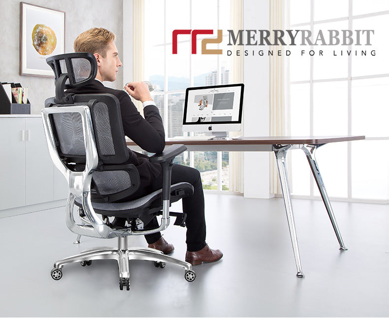 MerryRabbit – 人體工學網布辦公椅MR-863