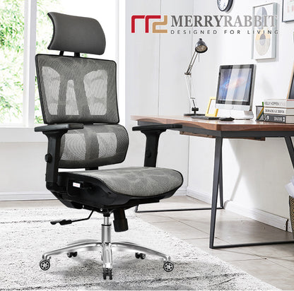 MerryRabbit - 人體工學網布辦公椅 MR-868 Multi-functional Ergonomic High-Back Office Chair Computer Chair Full Mesh Chair