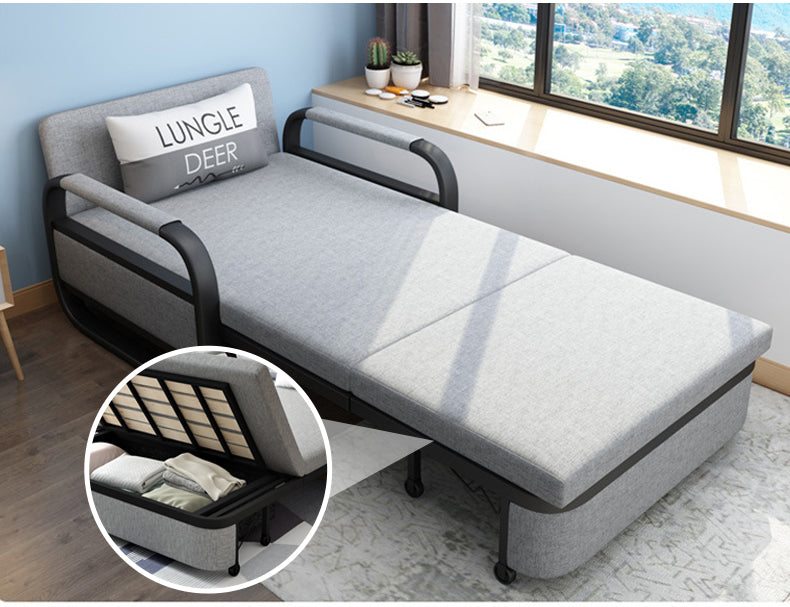 MerryRabbit -多功能折疊收納布藝沙發床MR-90388 Multi Functional Foldable Single Seater Sofa / Sofa Bed with Storage