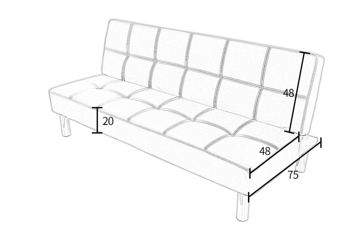 MerryRabbit – 多功能PU皮藝沙發床MR-170 Multi-functional PU sofa bed