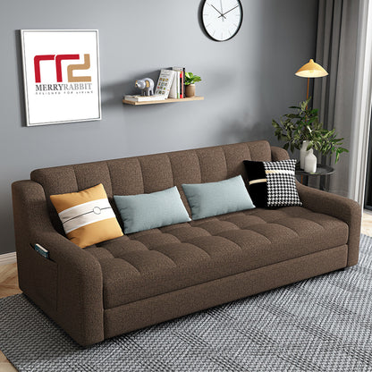 MerryRabbit - 多功能3人位折疊儲物布藝沙發床 MR-50 3 Seaters 204cm Fabric Sofa /Sofa Bed with Storage