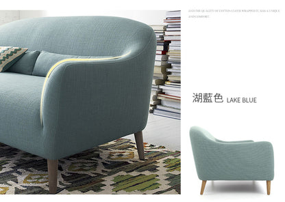 MerryRabbit – 北歐簡約布藝沙發單人位MR-9075 Single seater fabric Sofa