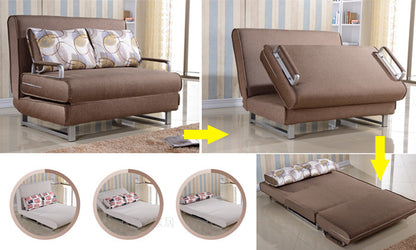 MerryRabbit – MR-826 1.2m雙人座位折疊梳化床可拆洗  1.2m - 2-Seater Foldable Sofa Bed